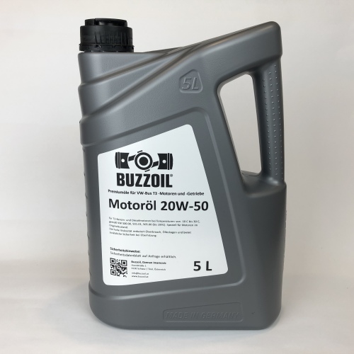 BUZZOIL Motoröl 20W-50 5 Liter